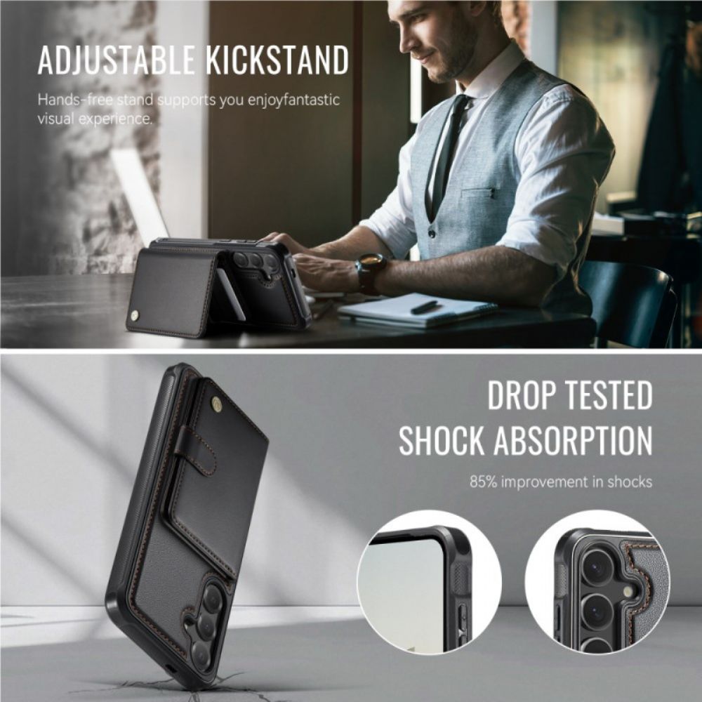 Case Hoesje Samsung Galaxy S26 Telefoonhoesje Jeehood Kaarthouder