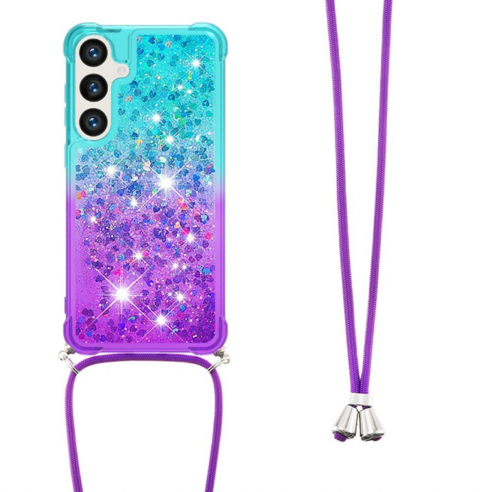 Cover Hoesje Samsung Galaxy S26 Telefoonhoesje Gradient Pailletten