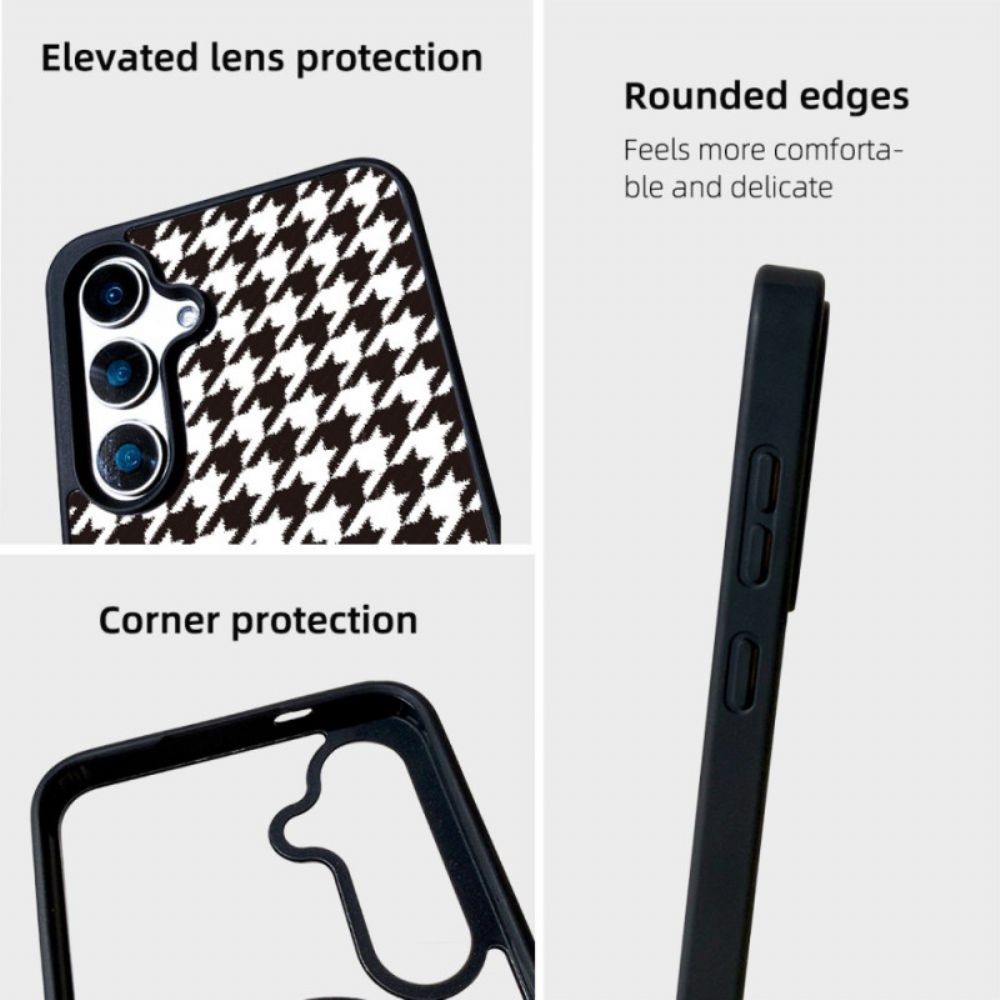 Cover Hoesje Samsung Galaxy S26 Telefoonhoesje Grid Series Eycase