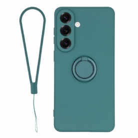 Cover Hoesje Samsung Galaxy S26 Telefoonhoesje Siliconen Bandje