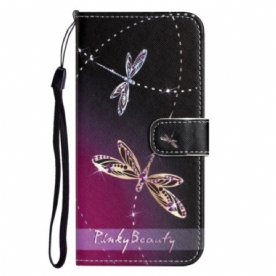 Flip Case Leren Samsung Galaxy S26 Libellen