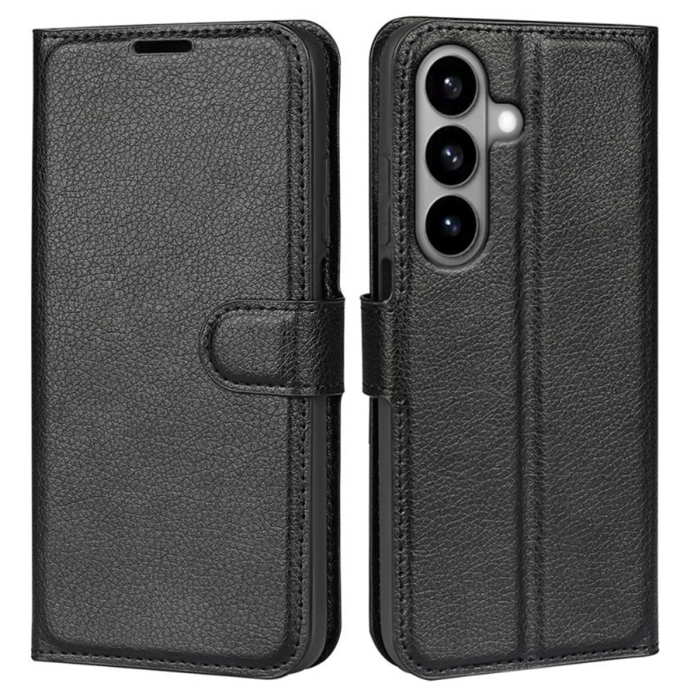 Flip Case Leren Samsung Galaxy S26 Lychee Kunstleer