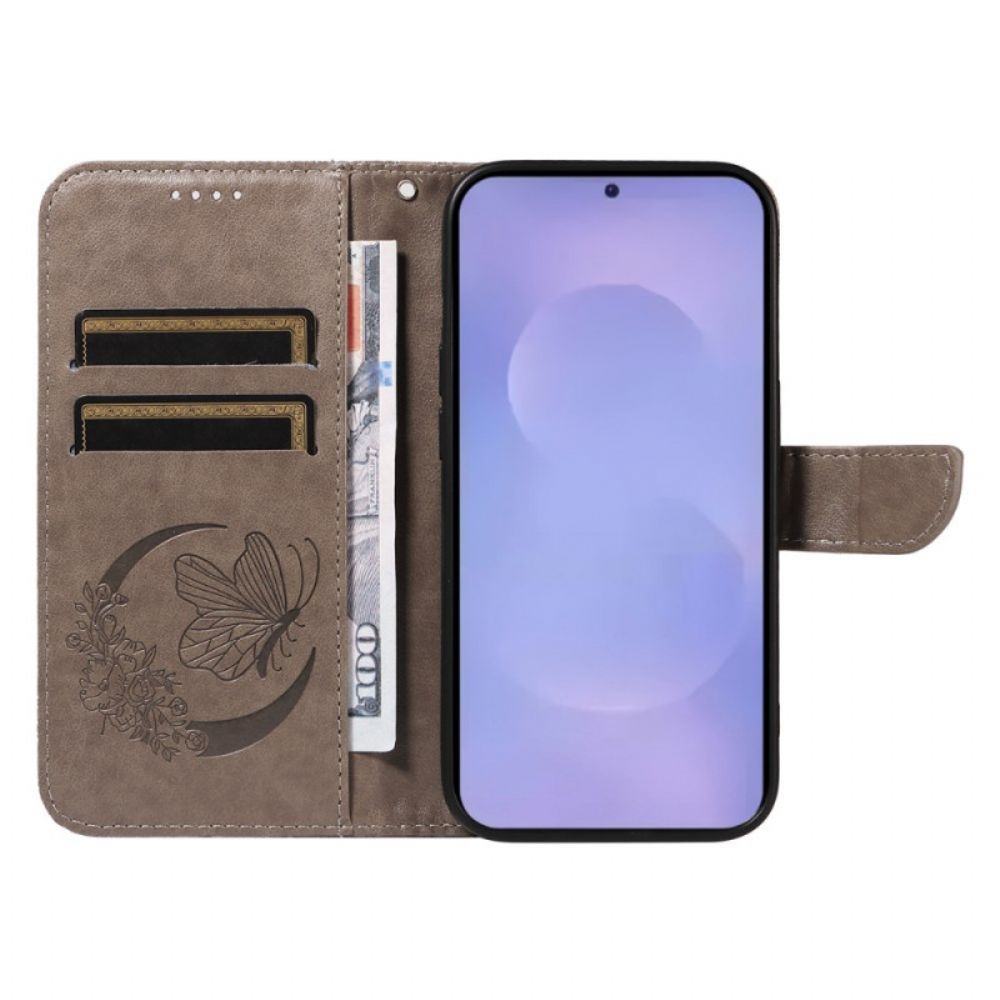 Folio-hoesje Samsung Galaxy S26 Grafische Vlinder