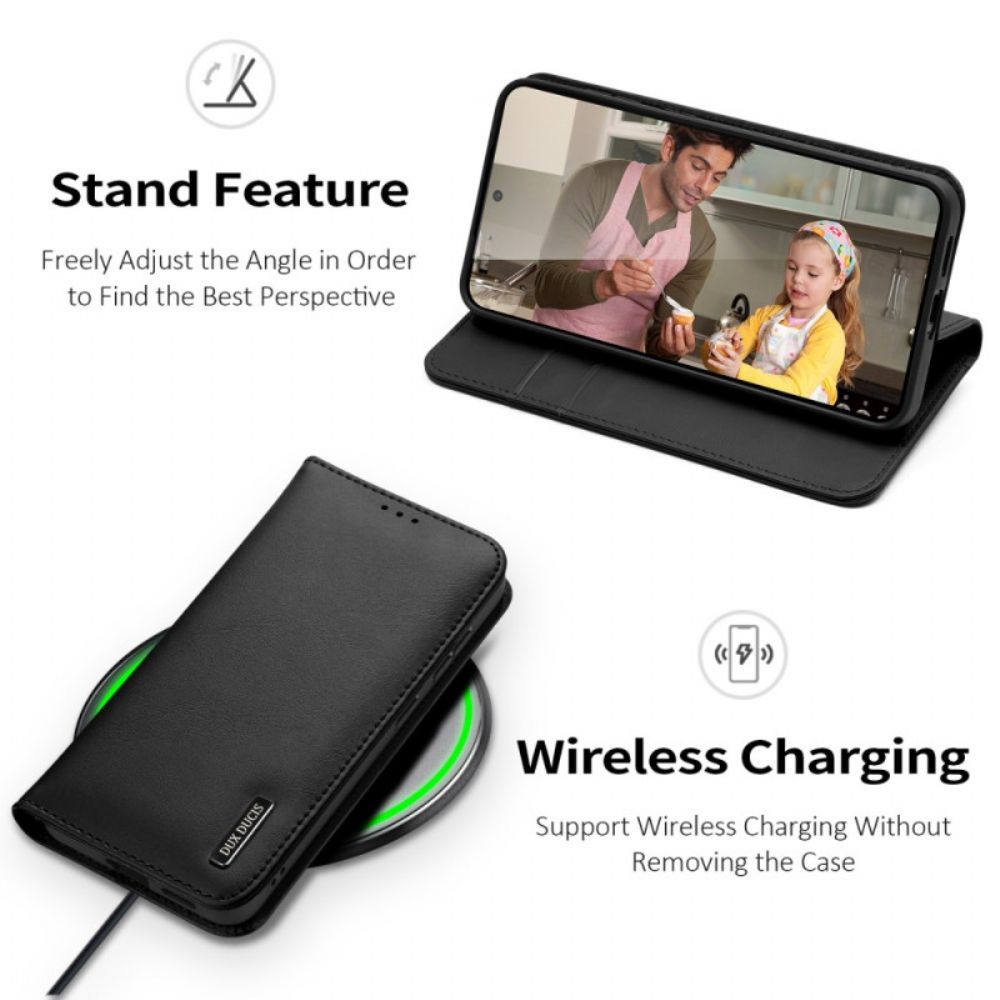 Folio-hoesje Samsung Galaxy S26 Hivo Series Dux Ducis Bescherming Hoesje