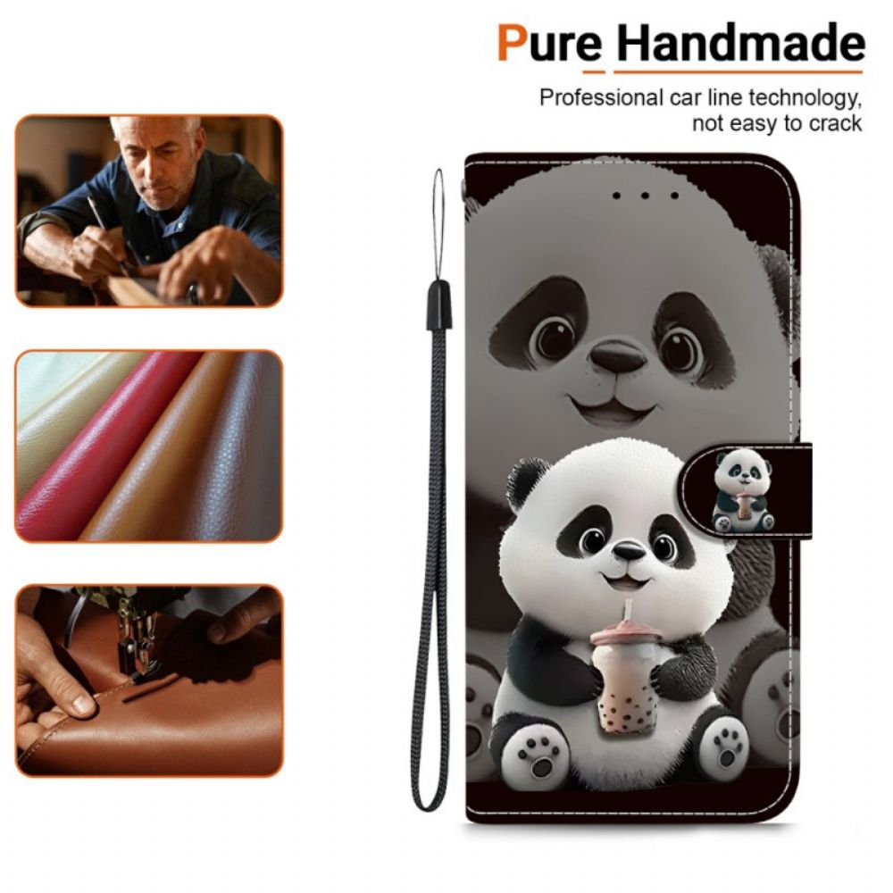 Folio-hoesje Samsung Galaxy S26 Kleine Panda