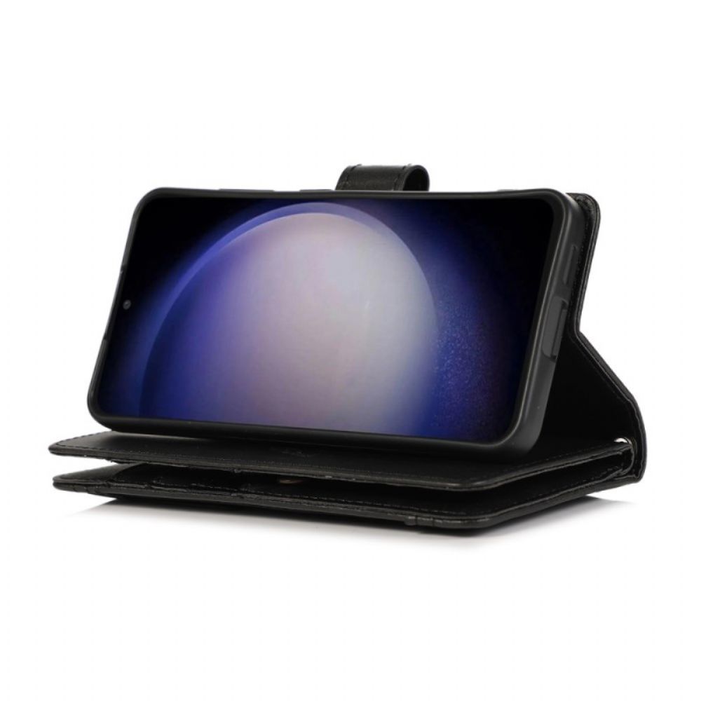 Folio-hoesje Samsung Galaxy S26 Magnetische Portemonnee En Koord