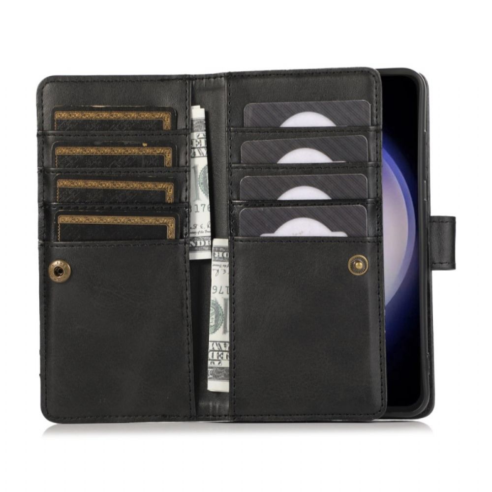 Folio-hoesje Samsung Galaxy S26 Magnetische Portemonnee En Koord