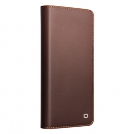 Folio-hoesje Samsung Galaxy S26 Qialino Matte Leren Portemonnee