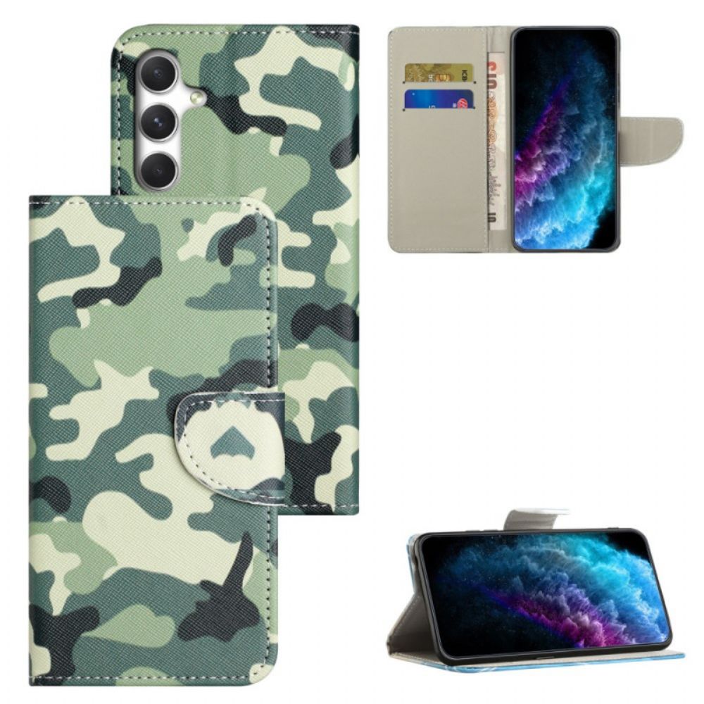 Folio-hoesje Samsung Galaxy S26 Telefoonhoesje Camouflage
