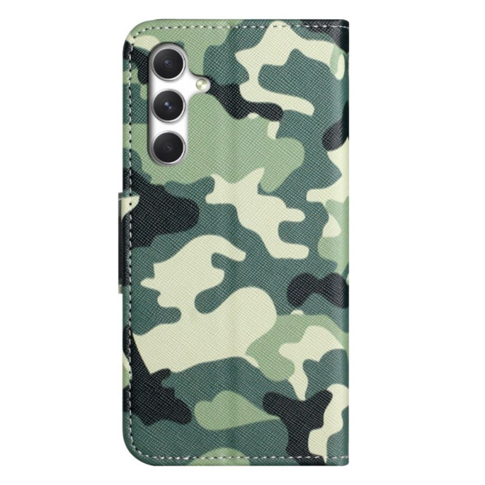 Folio-hoesje Samsung Galaxy S26 Telefoonhoesje Camouflage