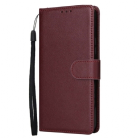 Folio-hoesje Samsung Galaxy S26 Telefoonhoesje Leerlook