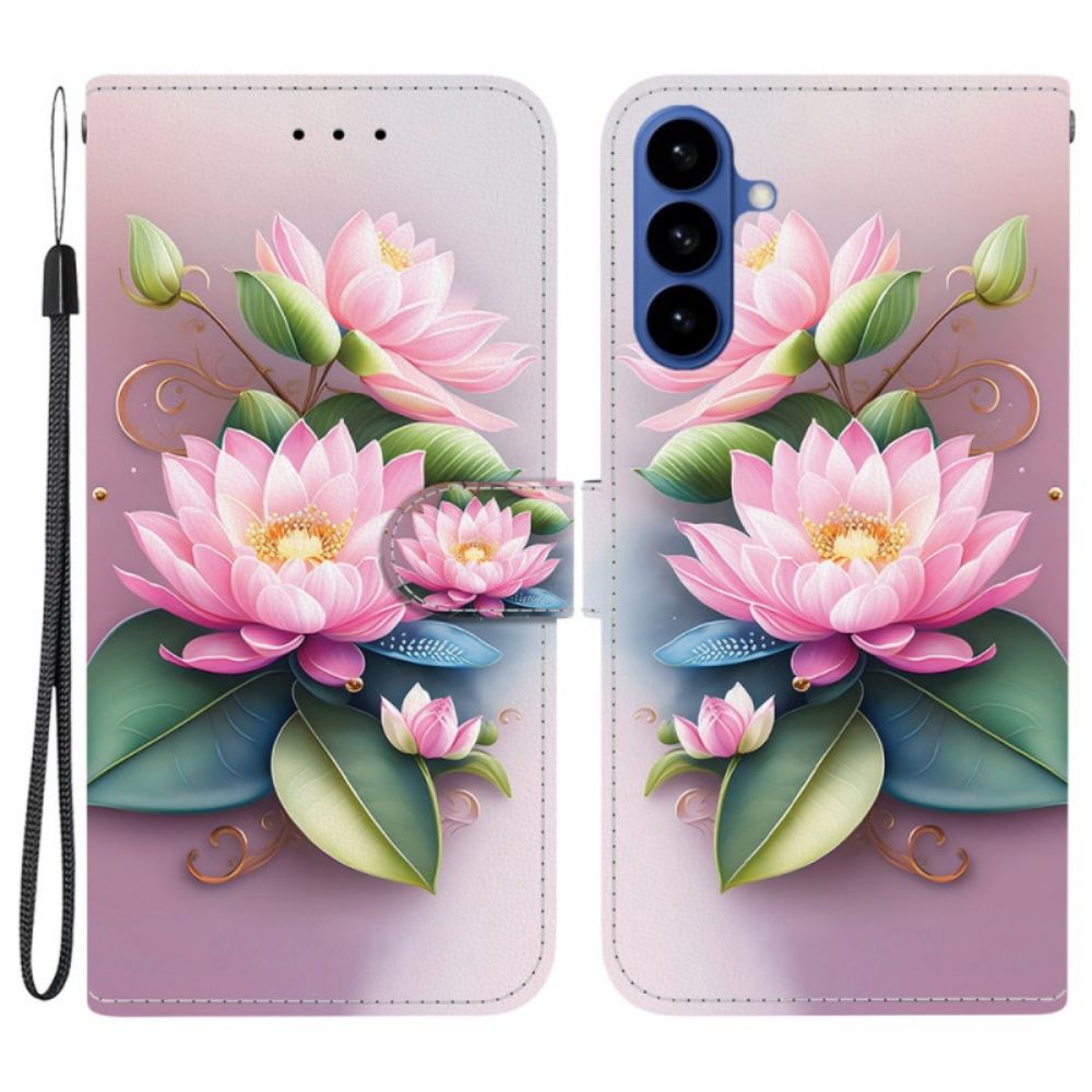 Folio-hoesje Samsung Galaxy S26 Telefoonhoesje Lotus