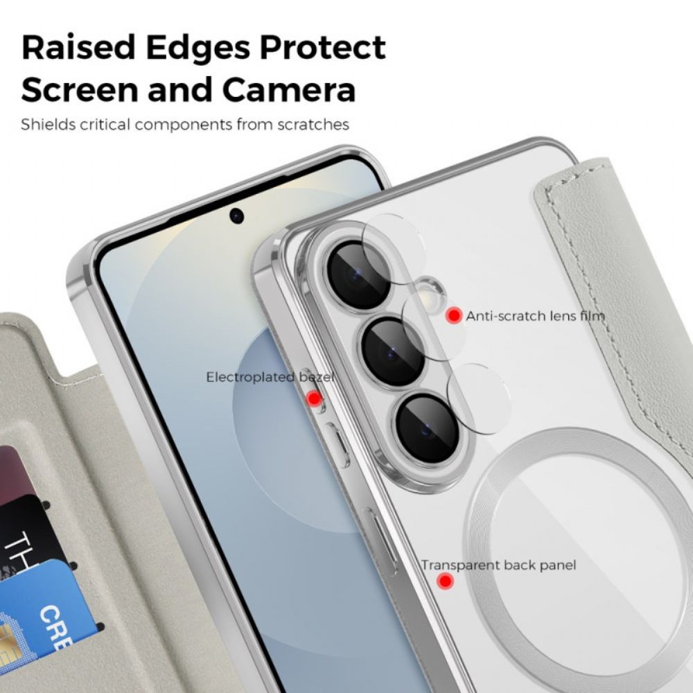 Folio-hoesje Samsung Galaxy S26 Telefoonhoesje Magnetisch Met Kaarthouder En Rfid-bescherming