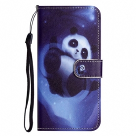 Folio-hoesje Samsung Galaxy S26 Telefoonhoesje Ruimtepanda