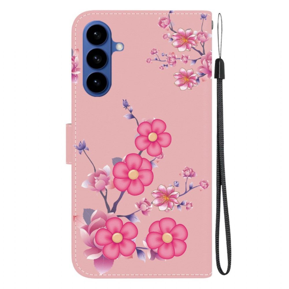 Folio-hoesje Samsung Galaxy S26 Telefoonhoesje Sakura Patroon