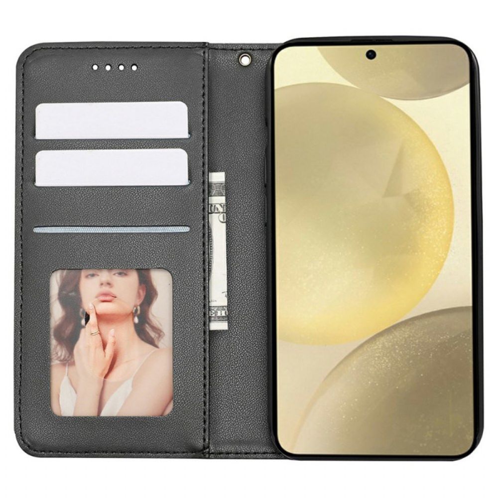 Folio-hoesje Voor Samsung Galaxy S26 Rasterpatroon