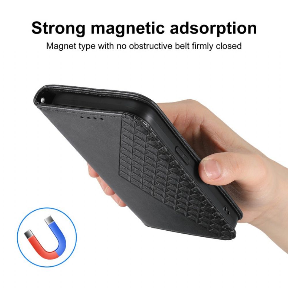 Folio-hoesje Voor Samsung Galaxy S26 Reliëfgeometrie