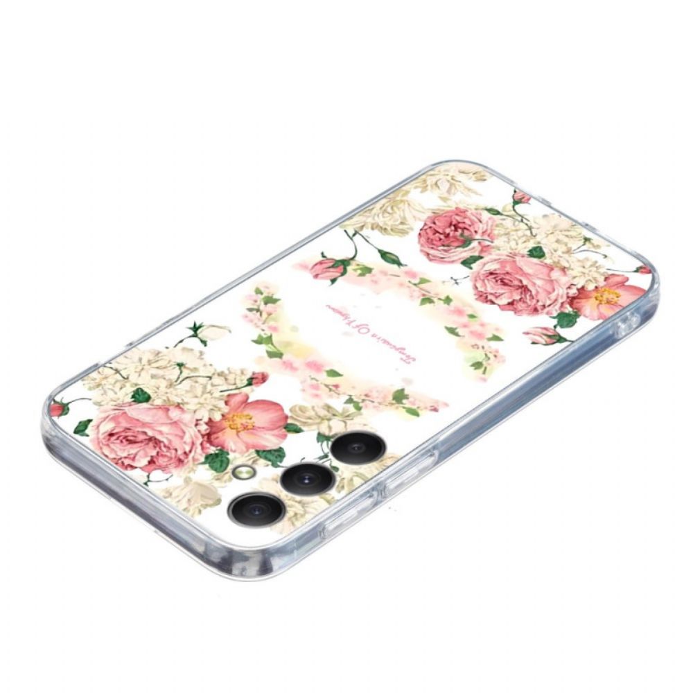 Hoesje Samsung Galaxy S26 Bloemen Bescherming Hoesje