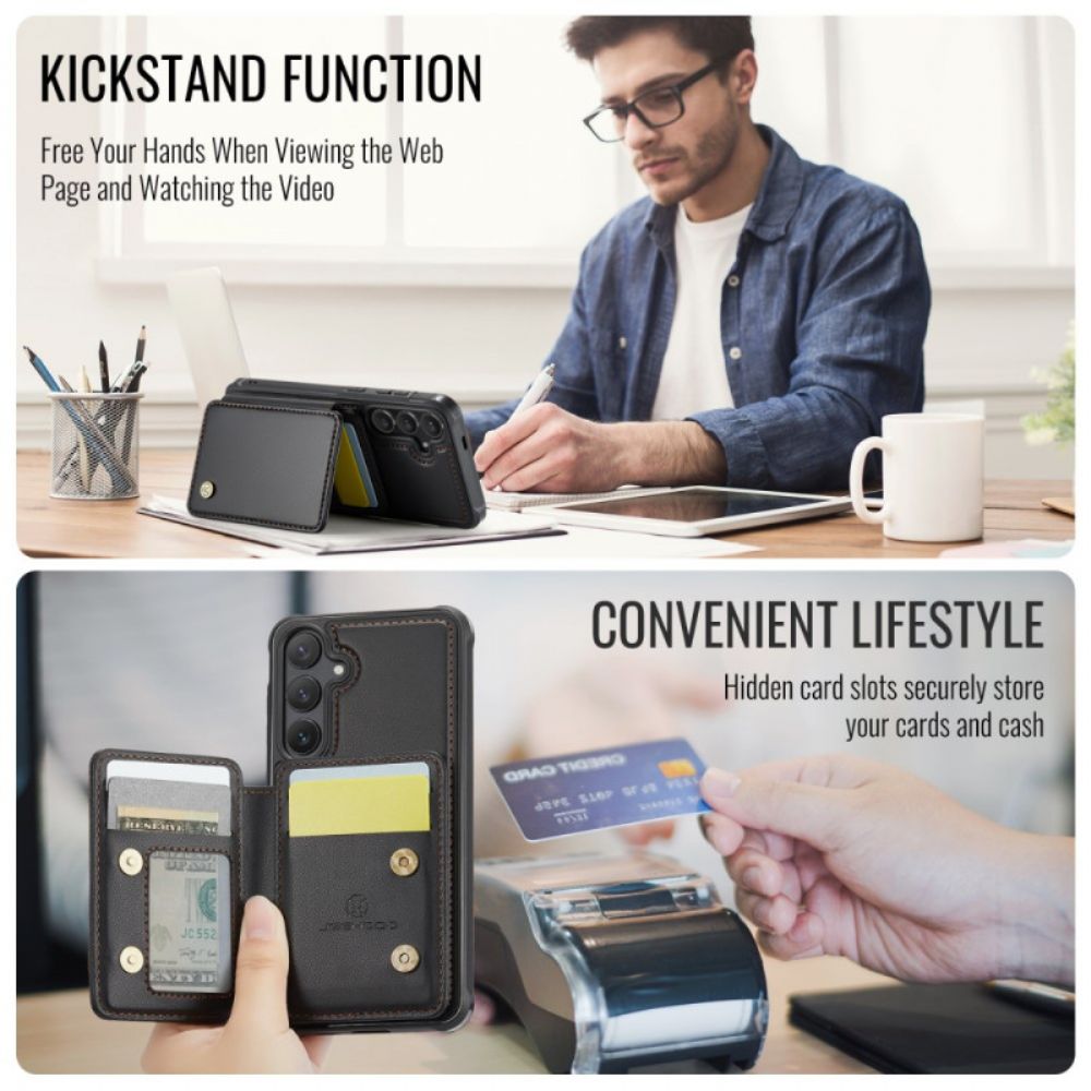 Hoesje Samsung Galaxy S26 Jeehood Magnetische Kaarthouder