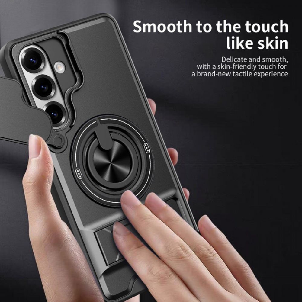 Hoesje Samsung Galaxy S26 Magnetische Opvouwbare Ringhouder En Camerabeschermer