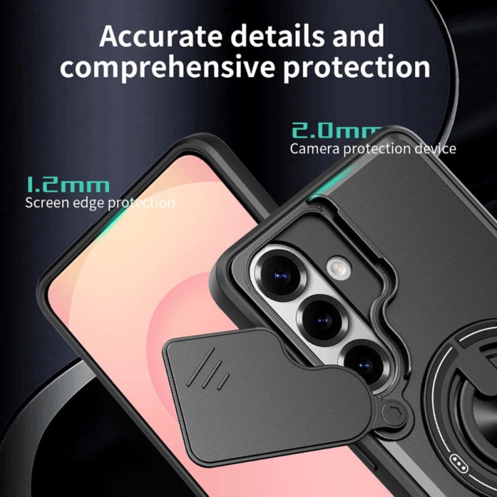 Hoesje Samsung Galaxy S26 Magnetische Opvouwbare Ringhouder En Camerabeschermer