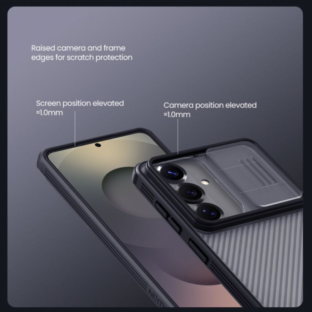 Hoesje Samsung Galaxy S26 Nillkin Camshield Pro Schuifbare Camerabeschermer