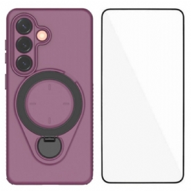 Hoesje Samsung Galaxy S26 Robuust Met Gehard Glazen Schermbeschermer