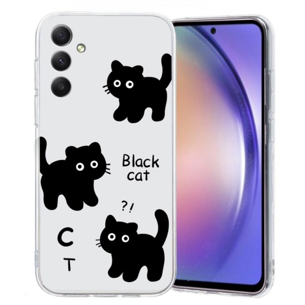Hoesje Samsung Galaxy S26 Zwarte Katten