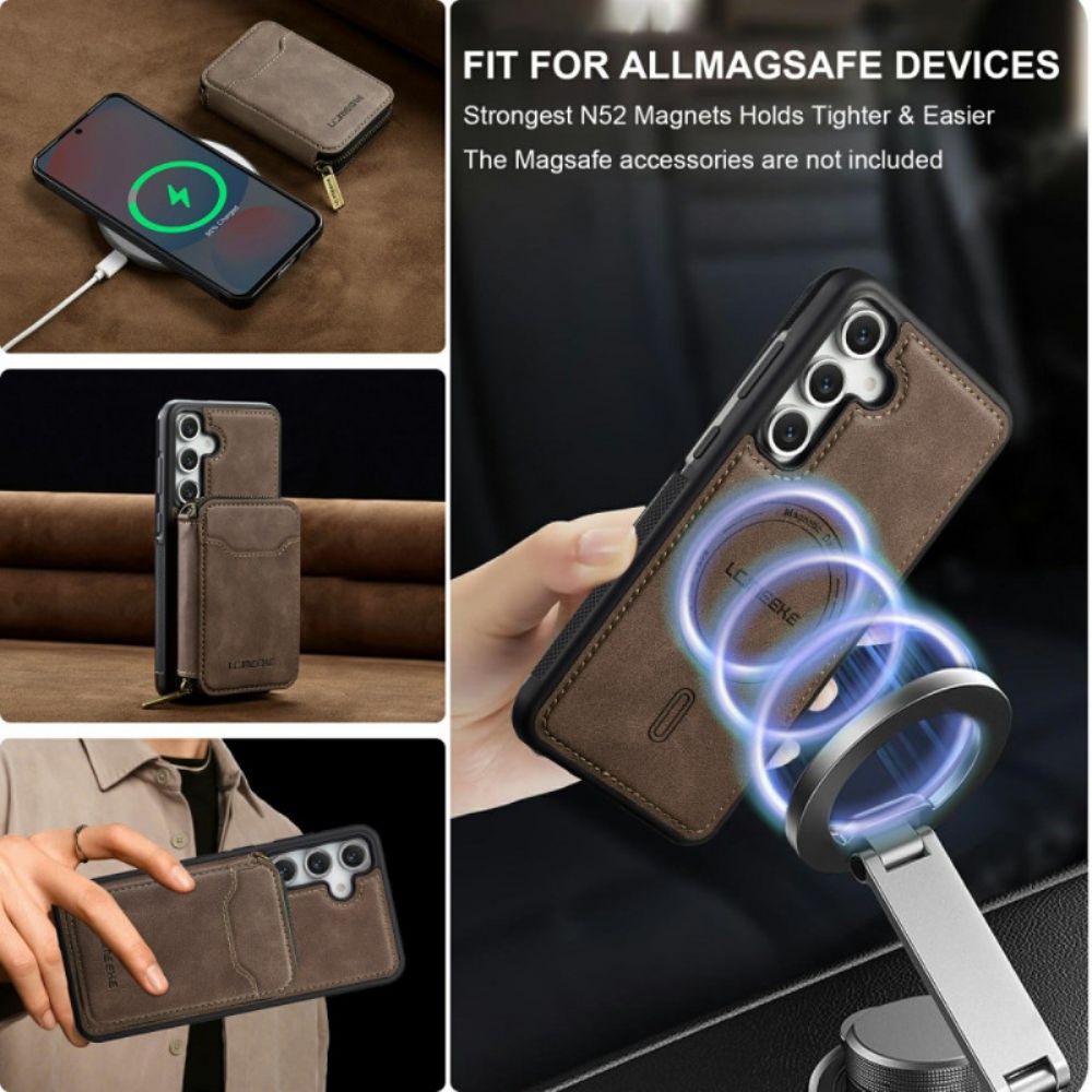 Hoesje Voor Samsung Galaxy S26 Afneembare Magnetische Portemonnee Lc.imeeke