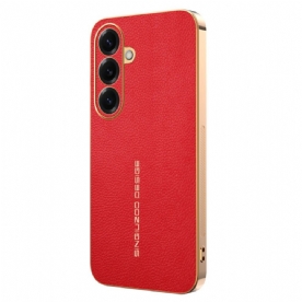 Hoesje Voor Samsung Galaxy S26 Lychee Textuur