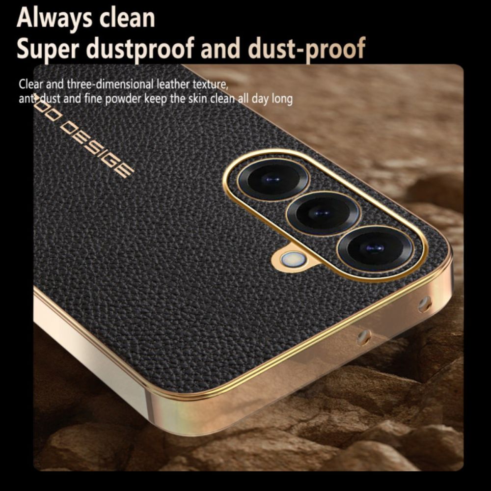 Hoesje Voor Samsung Galaxy S26 Lychee Textuur