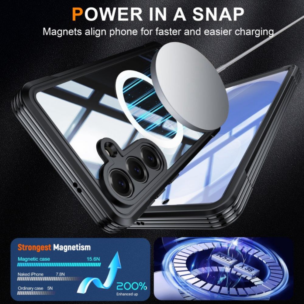 Hoesje Voor Samsung Galaxy S26 Magnetisch Met Beschermfolie Van Gehard Glas