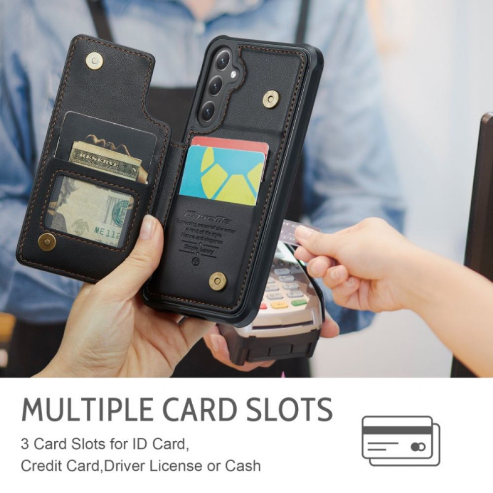 Hoesje Voor Samsung Galaxy S26 Rfid-blokkering En 5 Kaartsleuven Caseme