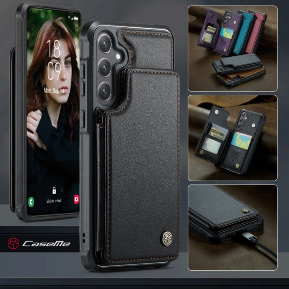 Hoesje Voor Samsung Galaxy S26 Rfid-blokkering En 5 Kaartsleuven Caseme