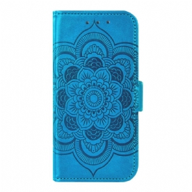 Leren Hoesje Samsung Galaxy S26 Pioenroospatroon