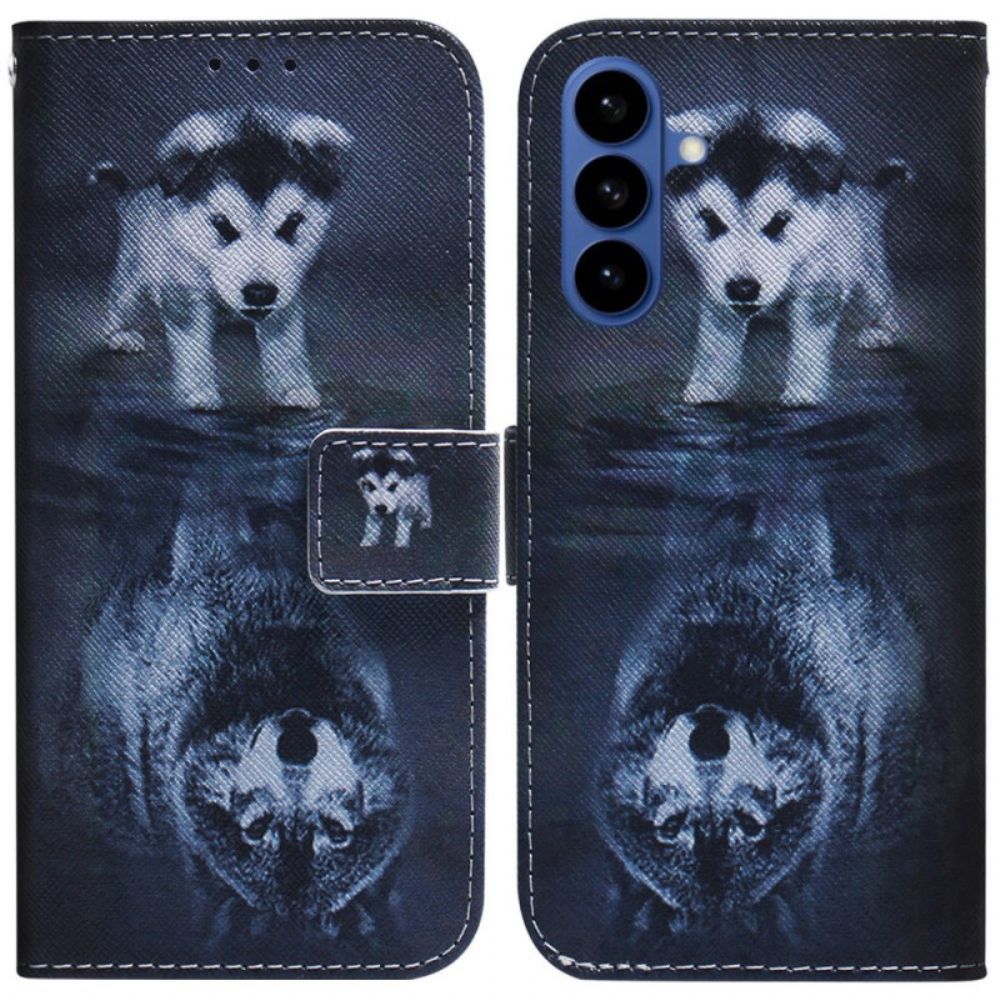 Leren Hoesje Samsung Galaxy S26 Puppydroom