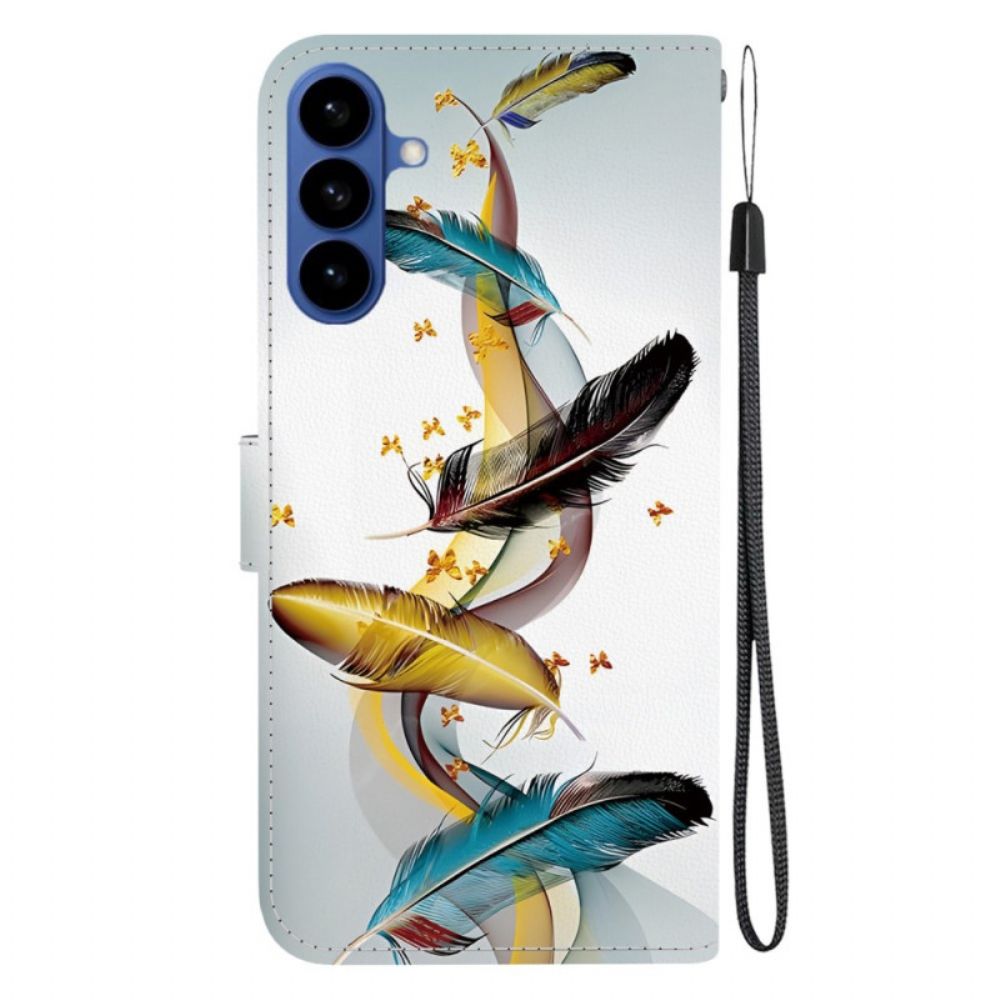 Leren Hoesje Samsung Galaxy S26 Veren