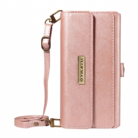 Leren Hoesje Samsung Galaxy S26 Vintage Yikatu Design