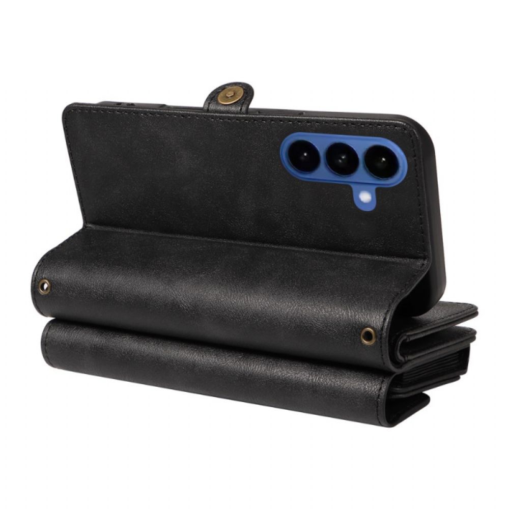 Leren Hoesje Samsung Galaxy S26 Vintage Yikatu Design