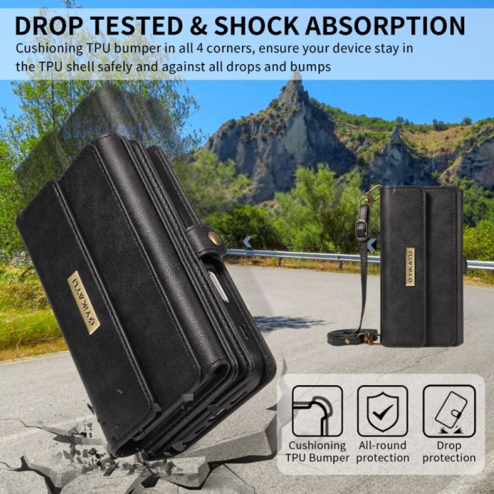 Leren Hoesje Samsung Galaxy S26 Vintage Yikatu Design