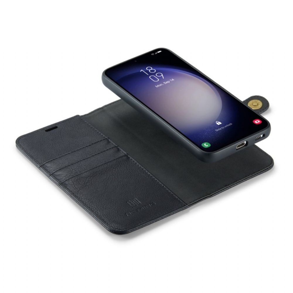 Leren Hoesje Voor Samsung Galaxy S26 Afneembare Dg.ming Portemonnee