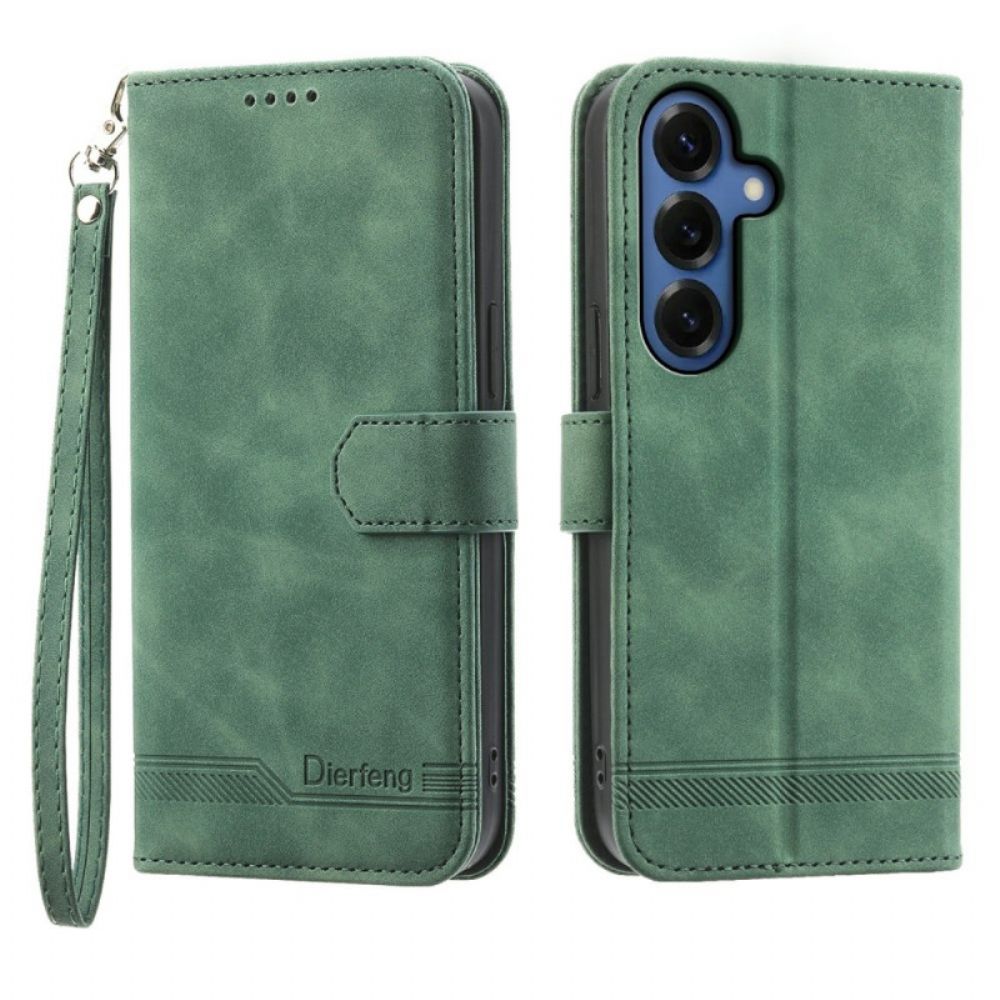 Leren Hoesje Voor Samsung Galaxy S26 Dierfeng