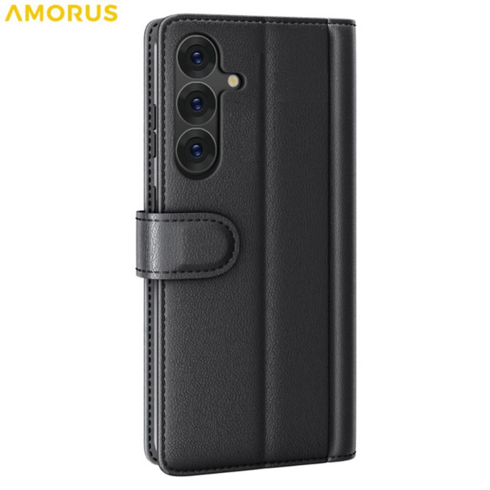 Leren Hoesje Voor Samsung Galaxy S26 Echt Leer