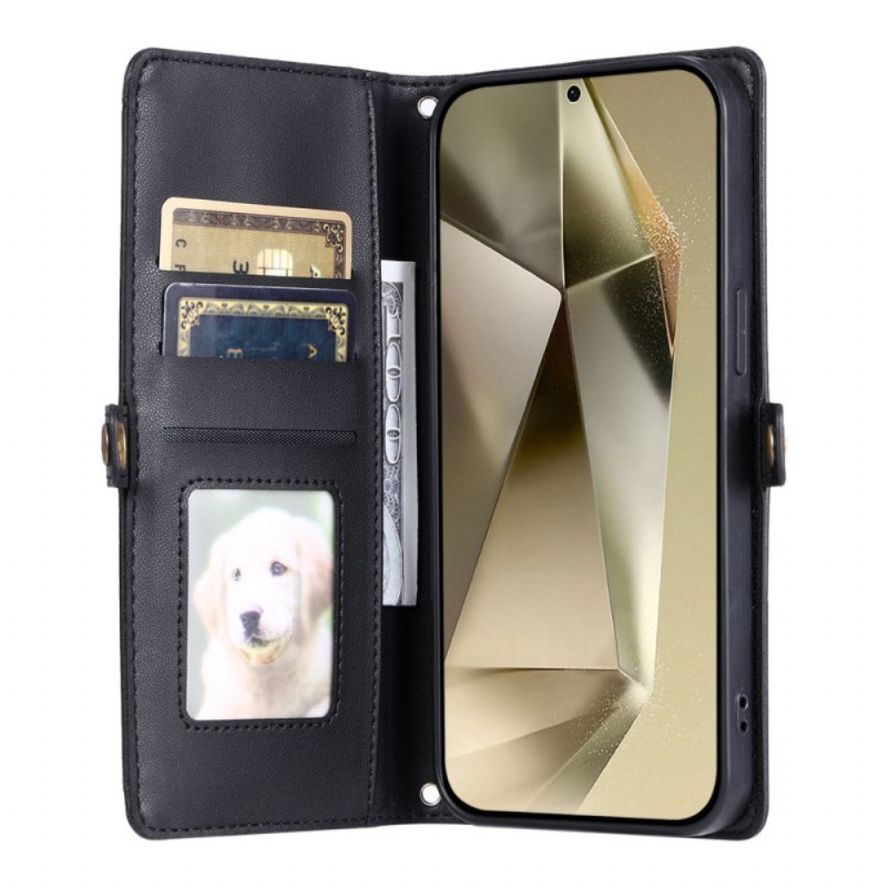 Leren Hoesje Voor Samsung Galaxy S26 Etui