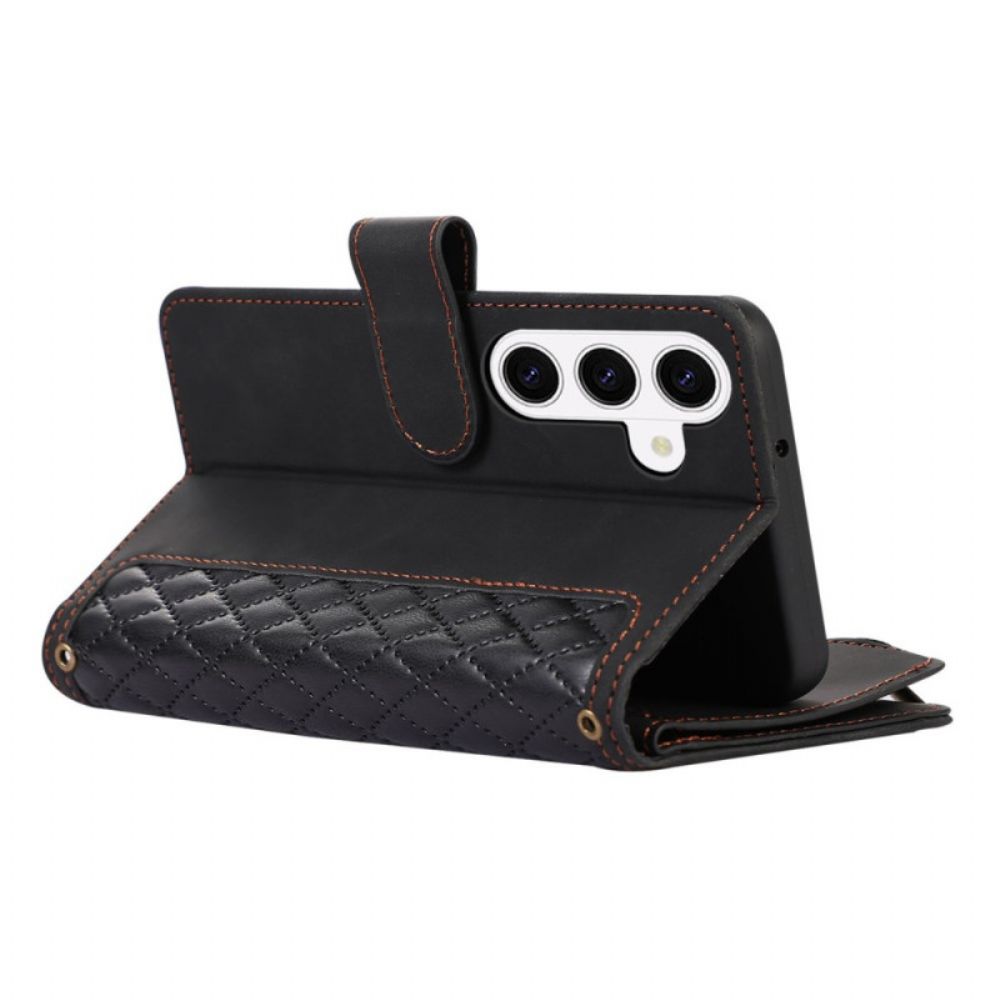 Leren Hoesje Voor Samsung Galaxy S26 Portemonnee Met 9 Kaartsleuven