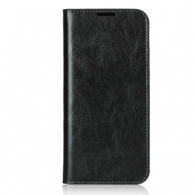 Bescherming Hoesje voor Xiaomi Mi 10 Lite Folio-hoesje Echt Leer