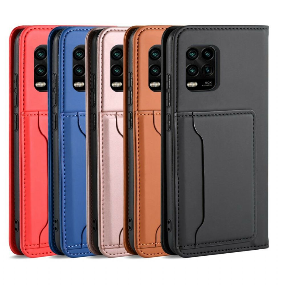 Bescherming Hoesje voor Xiaomi Mi 10 Lite Folio-hoesje Steunkaarthouder