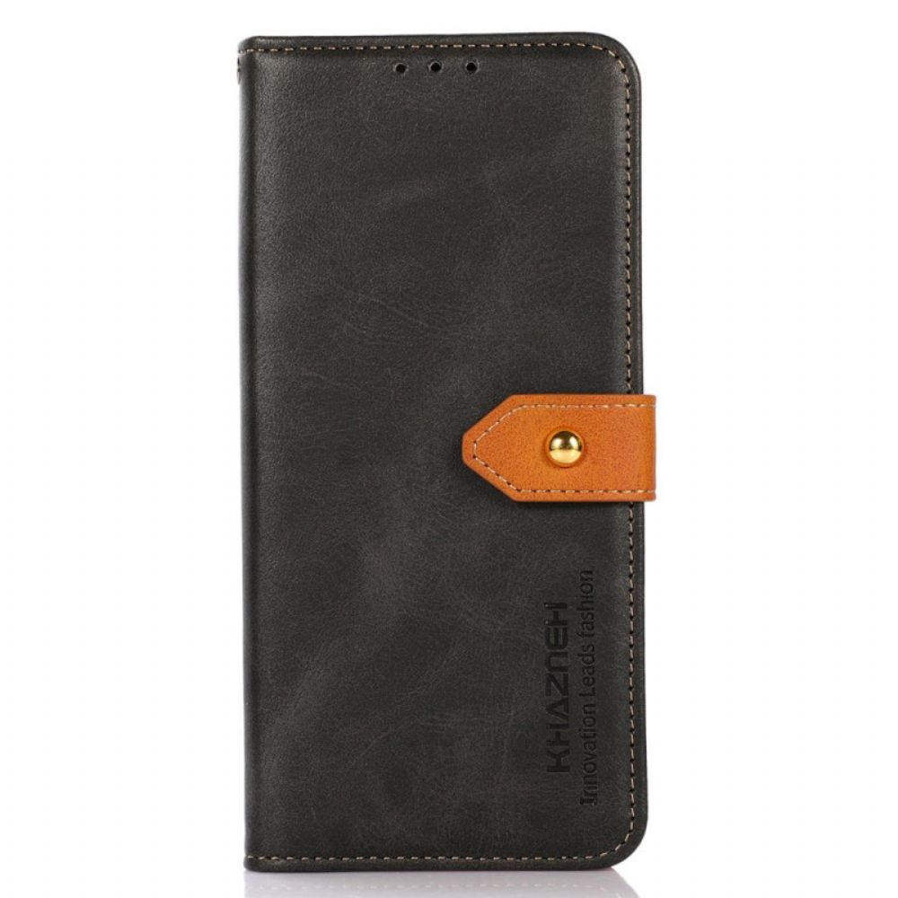Folio-hoesje voor iPhone 14 Plus Met Khazneh-band