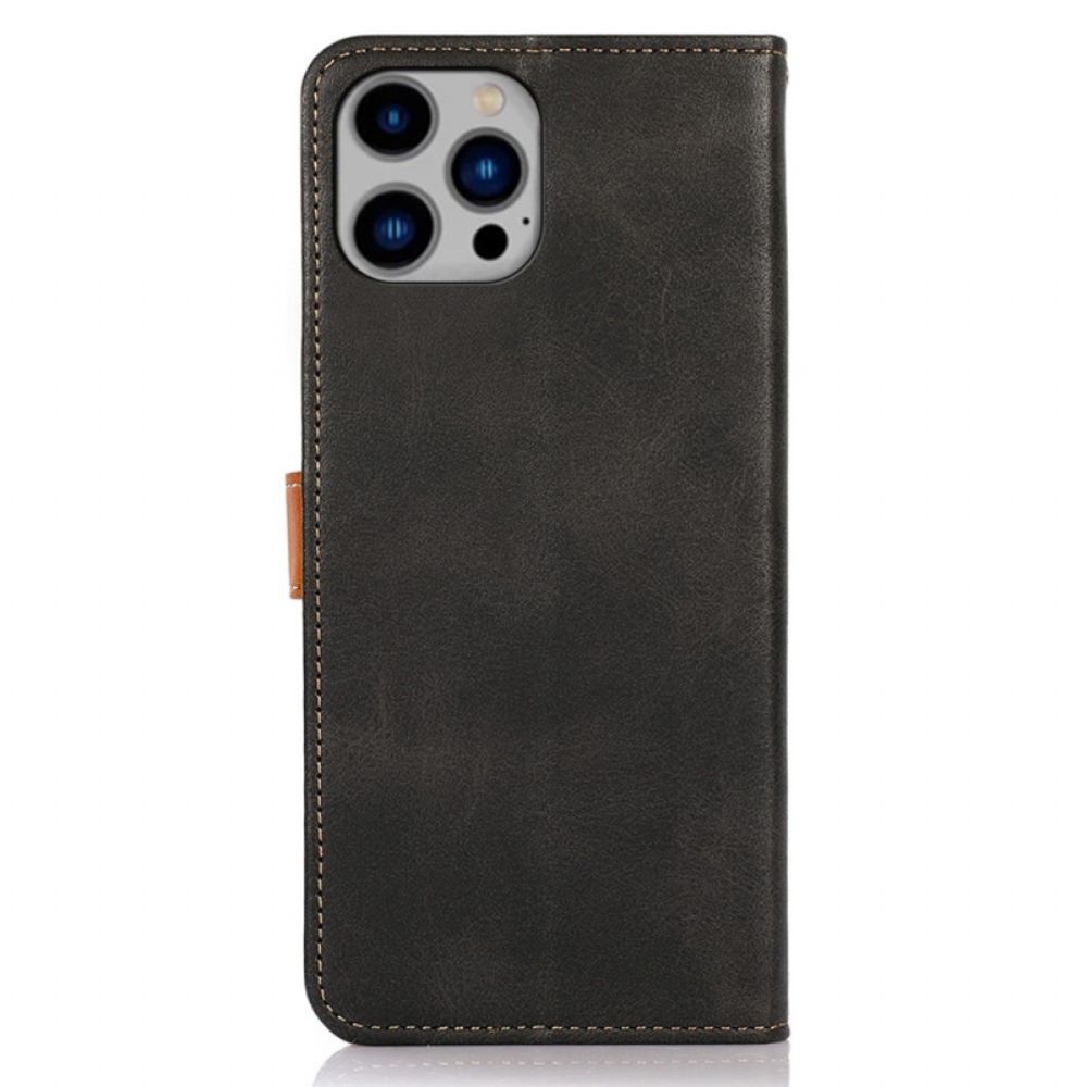 Folio-hoesje voor iPhone 14 Plus Met Khazneh-band