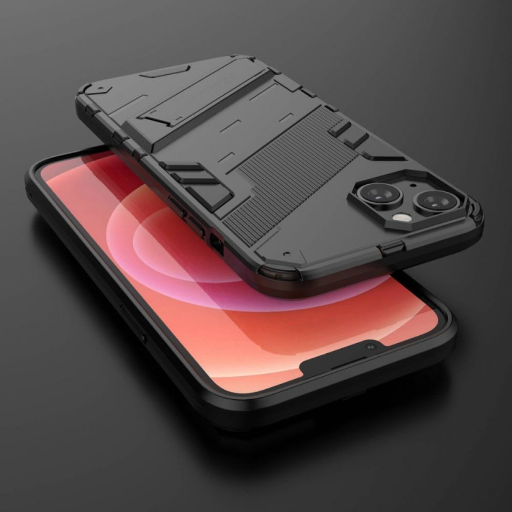 Hoesje voor iPhone 14 Plus Handsfree Twee Standen Verwijderbare Standaard
